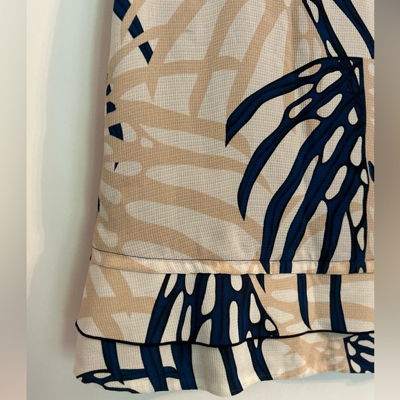 Proenza Schouler Designer Silk Tank. Color: Tan, Black, Navy. Size:0 - Picture 3 of 6